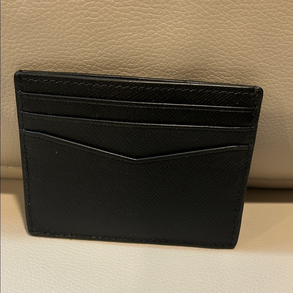 kate spade black and gold cardholder - Picture 3 of 5